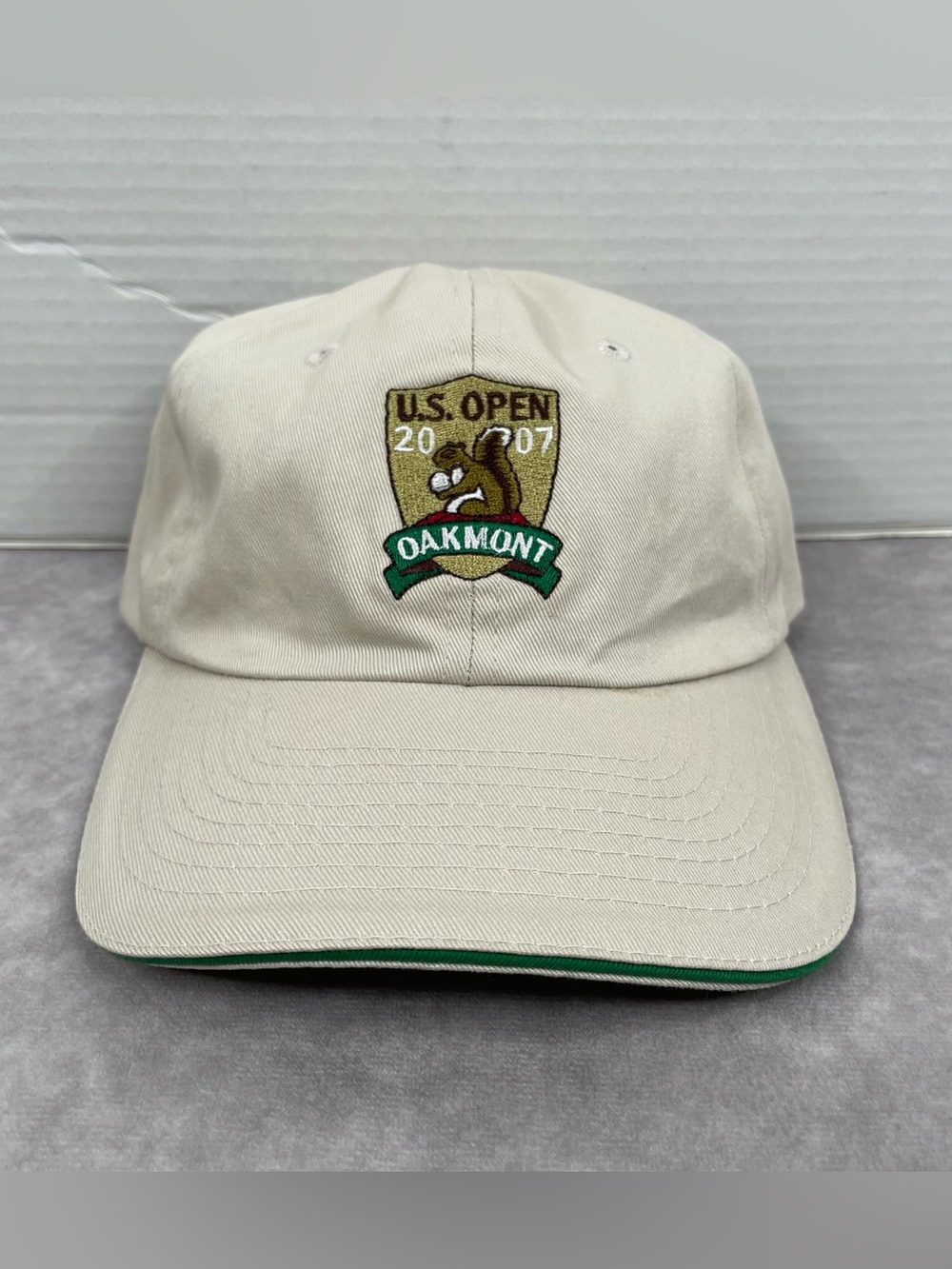 Oakmont Club Golf Hat Cap One Size Beige US Open USGA Member